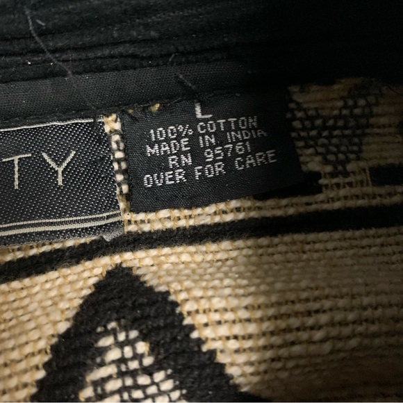 Southwestern Canyon Blanket Tapestry Jacket Boho Vintage Size Large - Picture 7 of 12